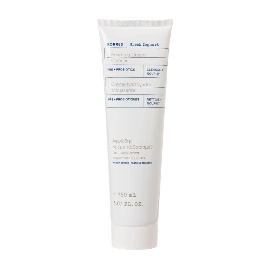 Acquista Korres Yogurt Greco & Probiotici Crema detergente schiumogena con probiotici 150 ml Korres Yogurt Greco & Probiotici Crema detergente schiumogena con probiotici 150 ml