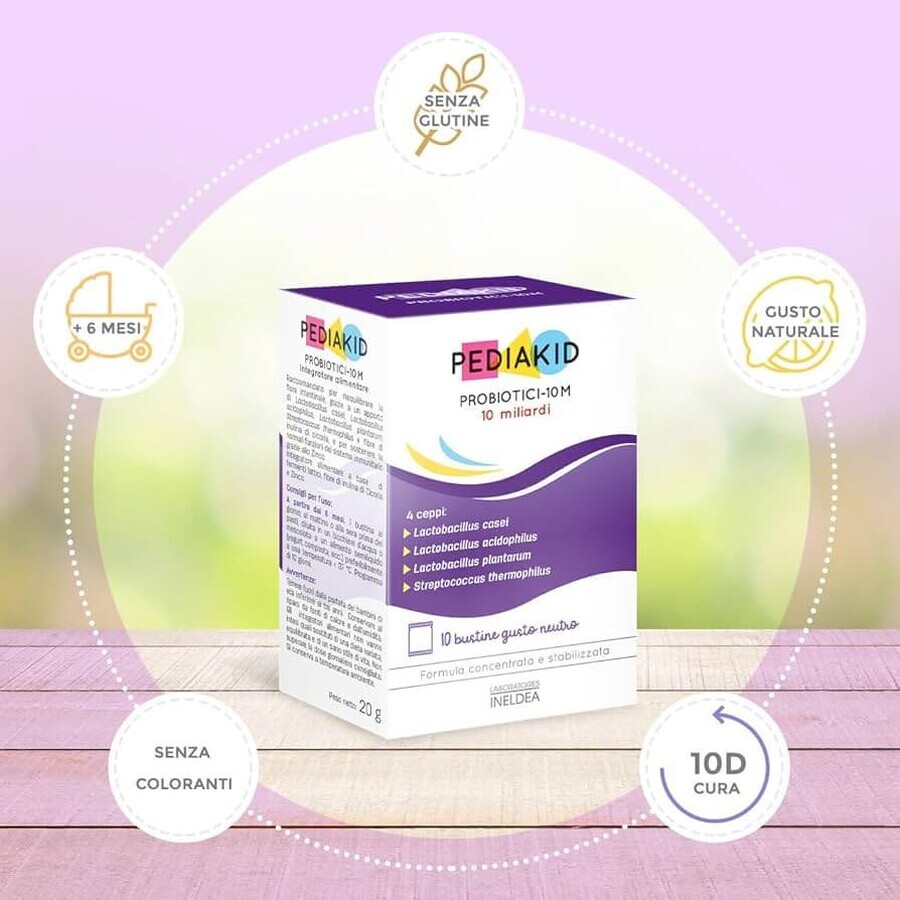 Pediakid Probiotika-10m 10 Sachets
