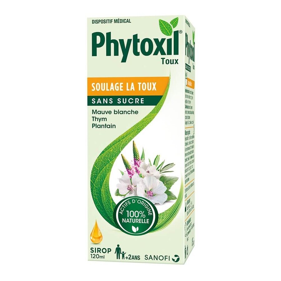 Phytoxil sugar-free cough syrup 120 ml