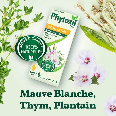 Phytoxil Suikervrije Hoestsiroop 120 ml
