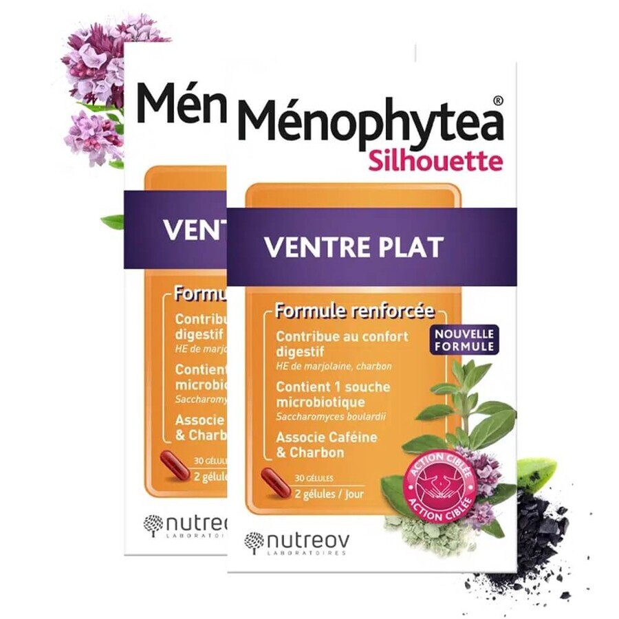Ménophytea Menophytea silhouet Platte buik 2x30 tabletten