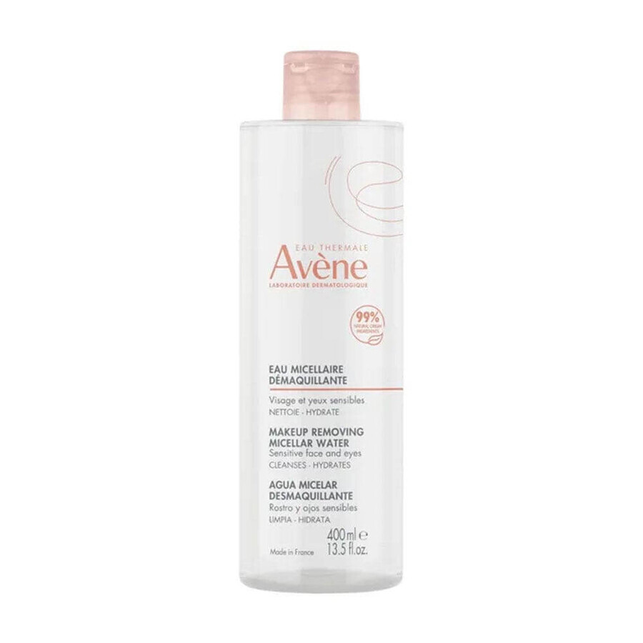 Avène Mes Essentiels Eau Micellaire Démaquillante Visage et Yeux Sensibles 400ml