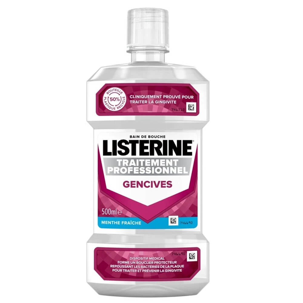 Listerine Bath Professional Gum Treatment Fresh Mint 500 ml