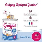 Guigoz Optipro Crescita 4 Leche en Polvo Junior a partir de 18 meses 900g