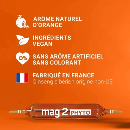 Mag 2 Phyto Energie tonic for nervousness and fatigue 30 vials