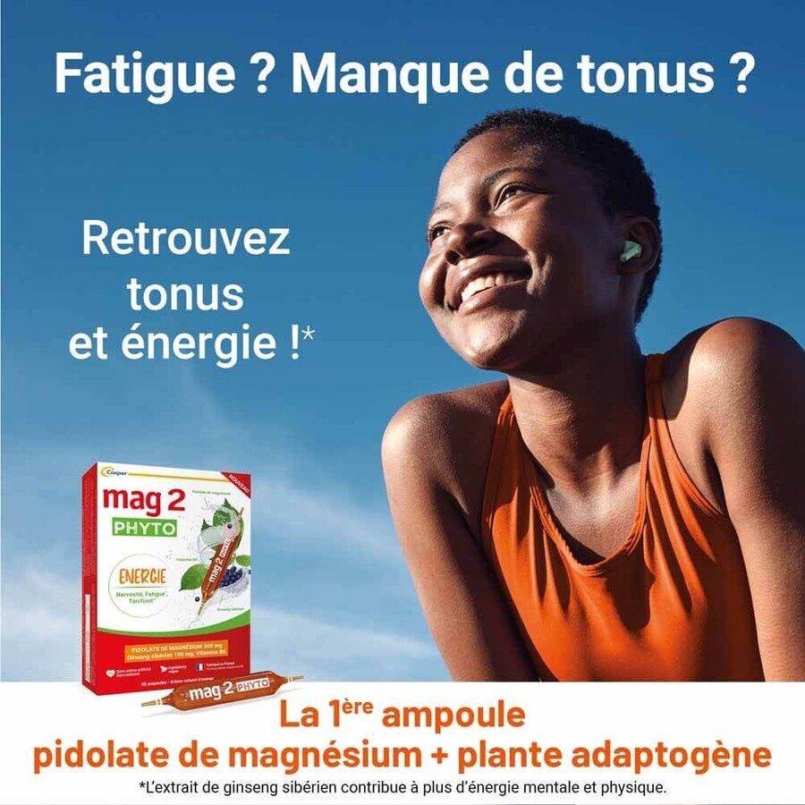 Mag 2 Phyto Energie Tonic für Nervosität und Müdigkeit 30 Ampullen Mag 2 Phyto Energie Tonic für Nervosität und Müdigkeit 30 Ampullen