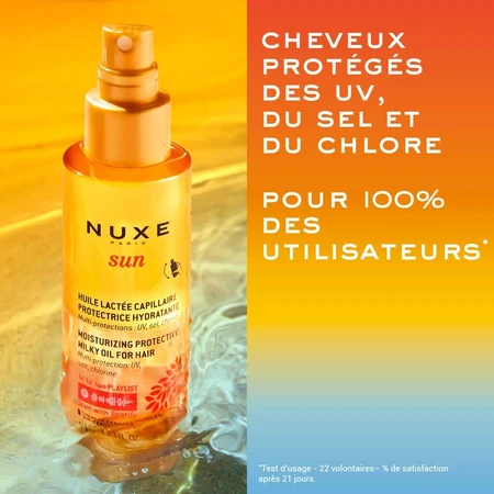 Nuxe Sun Oil Hair Milk Moisturizing Protector 100ml