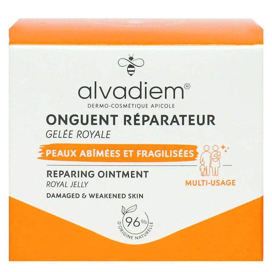 Alvadiem Repair Ointment Cracking, fissuring and irritation 50ml