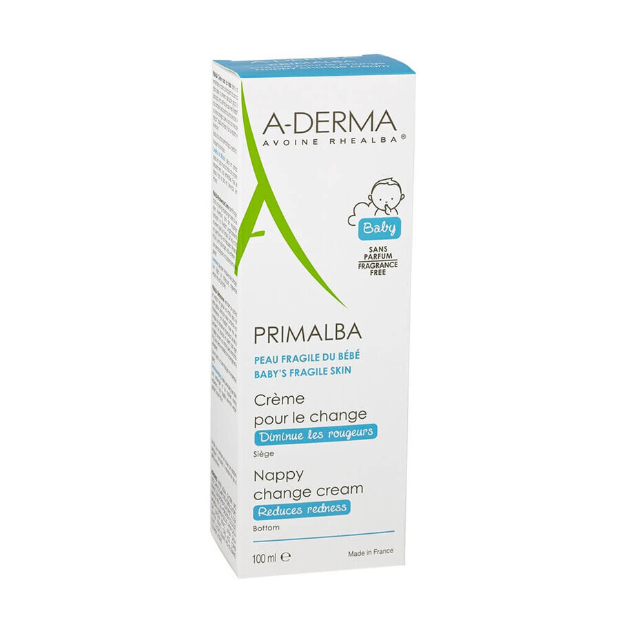 A-Derma Primalba Changing Cream Fragile Baby Skin 100ml