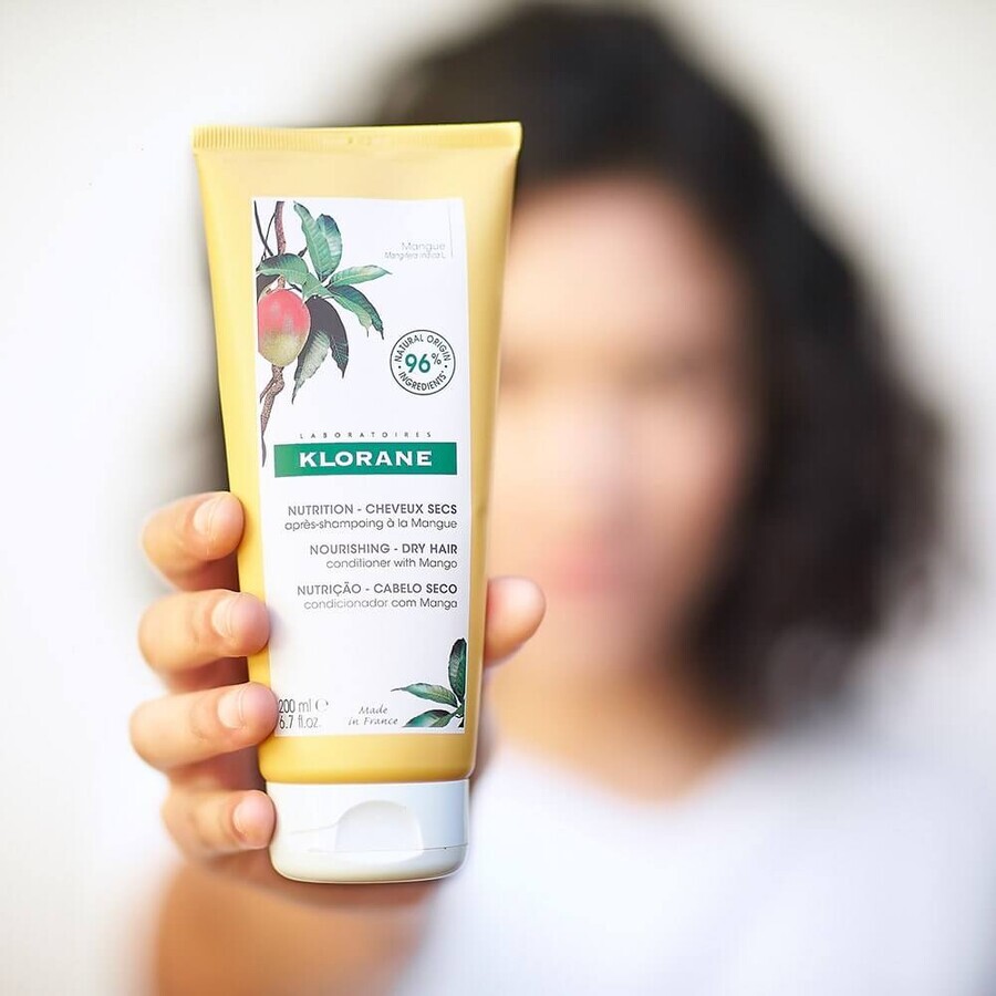 Klorane Mango Nourishing Conditioner für trockenes Haar 200ml