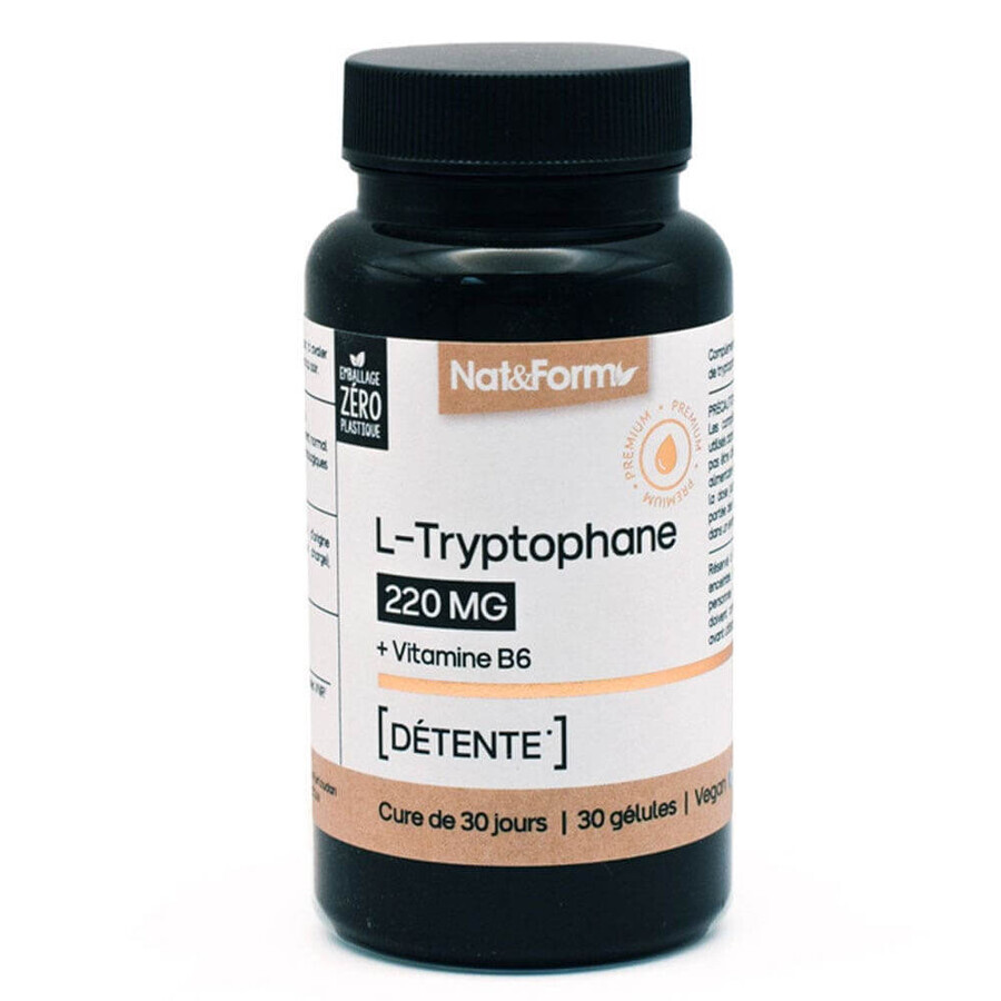 Winkel op Nat&Form L-tryptofaan 60 capsules Nat&Form L-tryptofaan 60 capsules