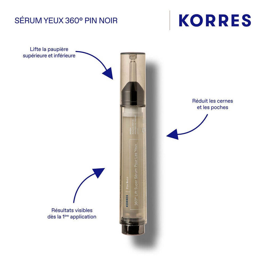 Korres Black Pine 4D - BioShapeLift Ser antiîmbătrânire contur ochi 15ml Korres Black Pine 4D - BioShapeLift Ser antiîmbătrânire contur ochi 15ml