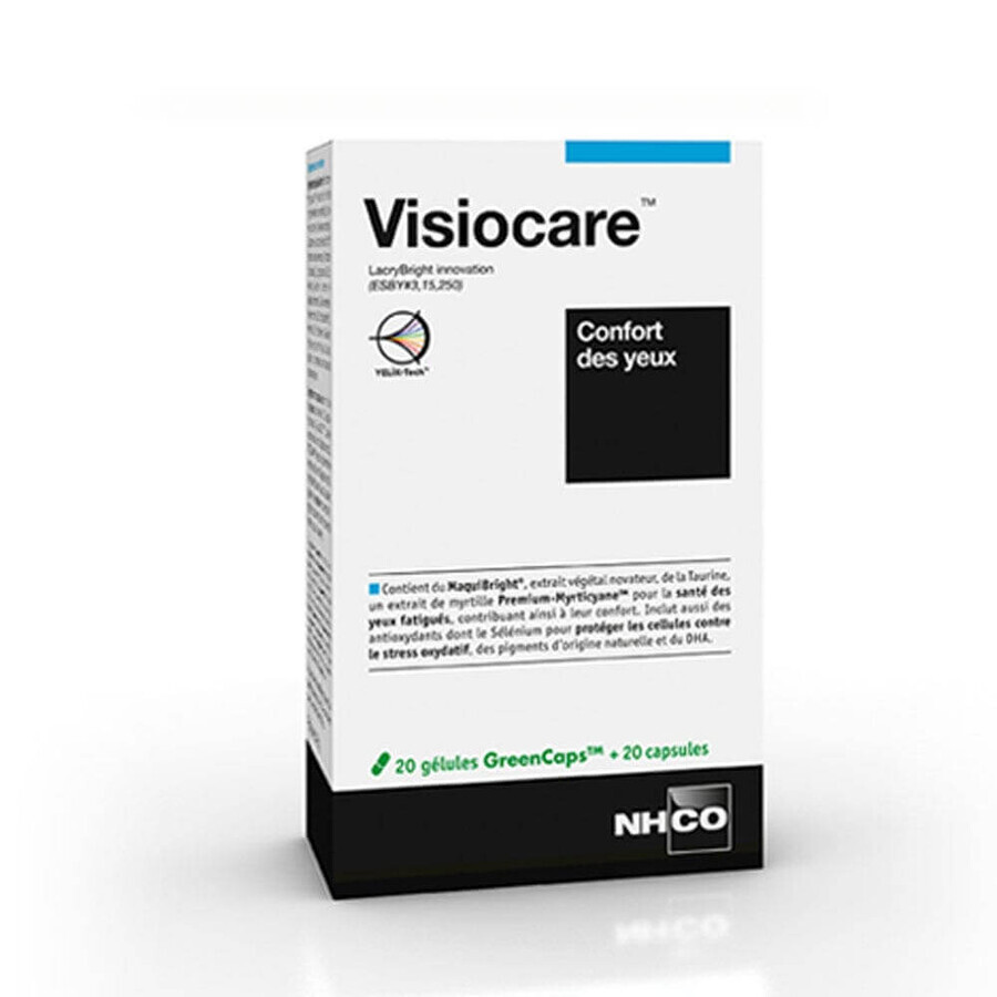 Nhco Nutrition Visiocare comfort eyes 20 gels + 20 capsules