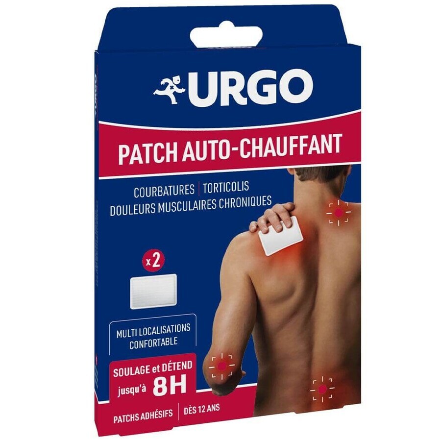 Urgo Self-Heating Patch 8h x2