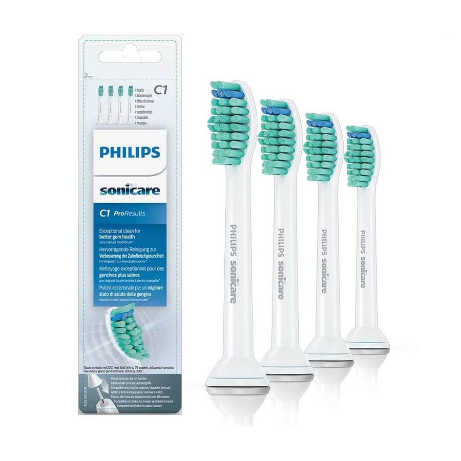 Buy Philips Sonicare Têtes De Brosse À Dents Modèle HX6014/07 x4 Philips Sonicare Têtes De Brosse À Dents Modèle HX6014/07 x4
