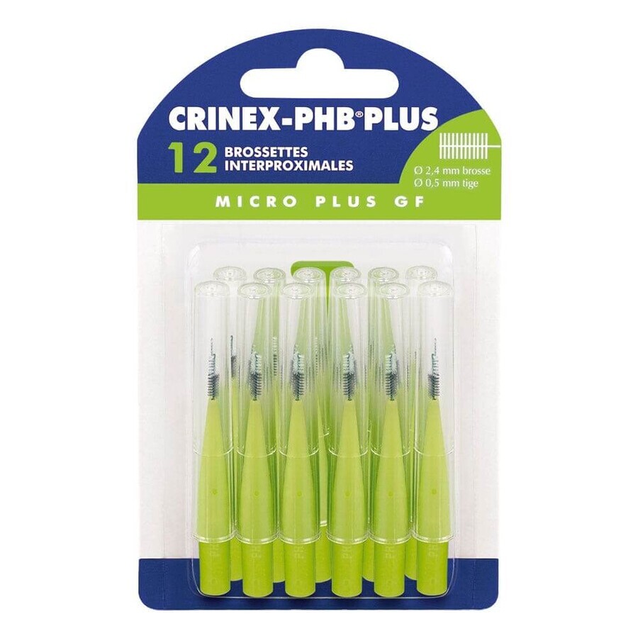 Comprar Crinex Cepillos interdentales 2,4 mm Micro Plus GF PHB Plus x12 Crinex Cepillos interdentales 2,4 mm Micro Plus GF PHB Plus x12