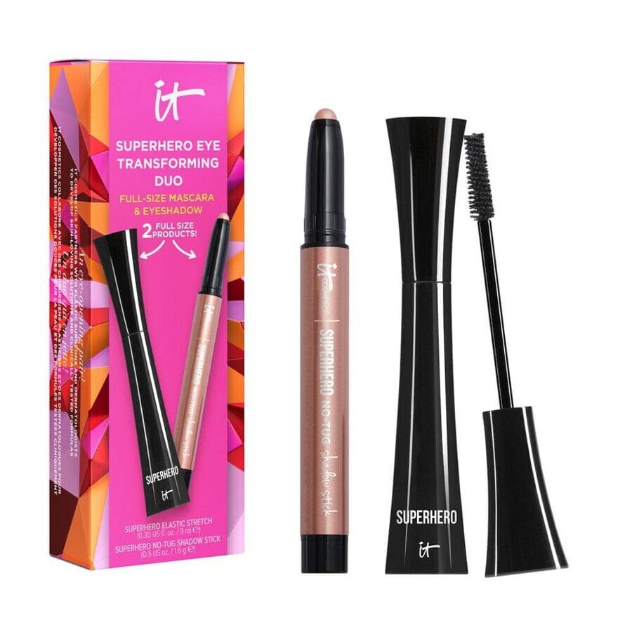 IT Cosmetics Superhero Cofanetto completo di mascara e ombretto per gli occhi