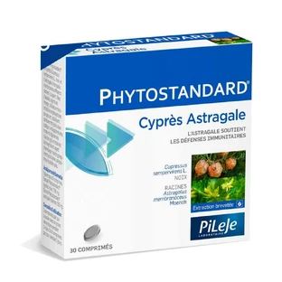 Stapeltje Phytostandard Cypres Astragale 30 Comprimes Phytostandard 30 comprimés