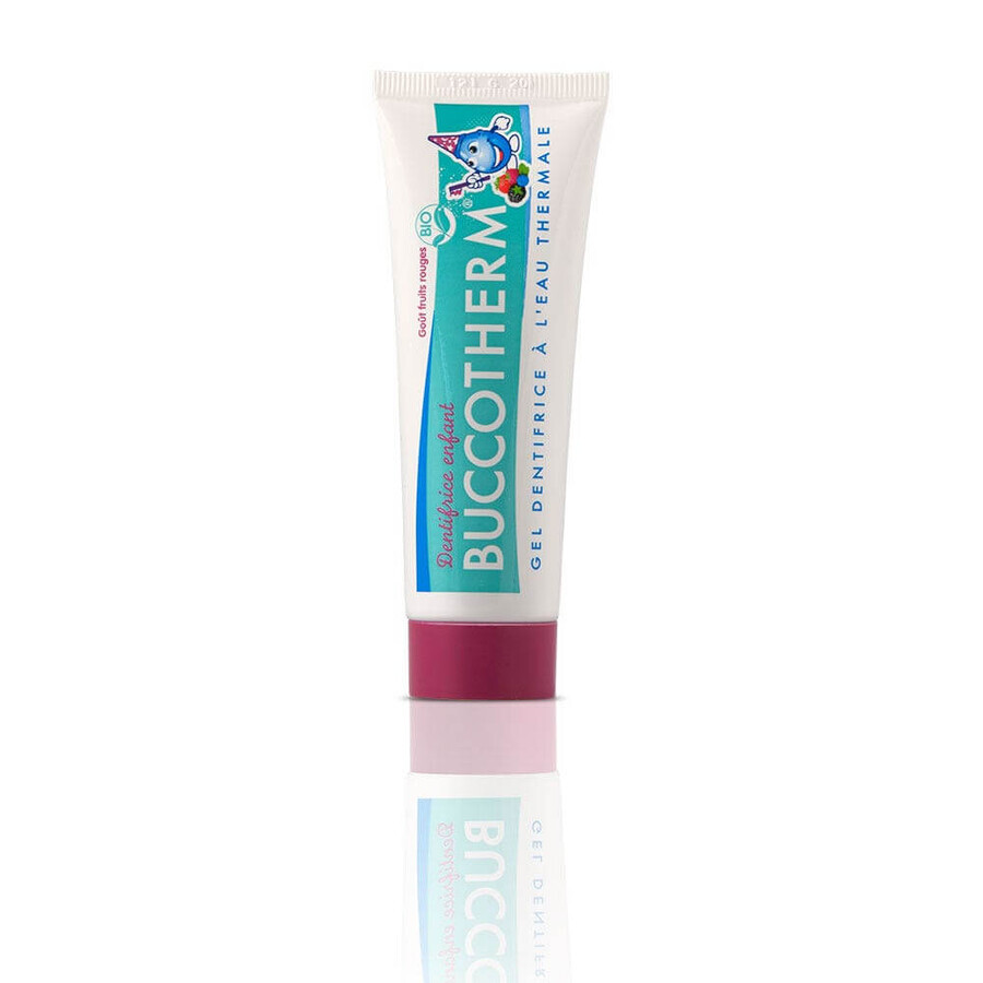 Acquista Buccotherm Dentifricio 3 Anni Biologico Senza Fluoro Frutta Rossa 50ml Buccotherm Dentifricio 3 Anni Biologico Senza Fluoro Frutta Rossa 50ml