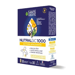 Sante Verte Nutralgic Kalmerende Actie 1000 30 tabletten