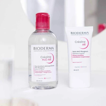 Bioderma Crealine Micellar Cleansing Water Anti-Redness Sensitive Skin H2O AR 250ml