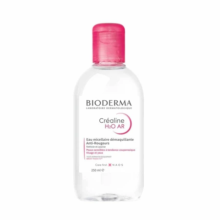 Bioderma Crealine Micellar Cleansing Water Anti-Redness Sensitive Skin H2O AR 250ml