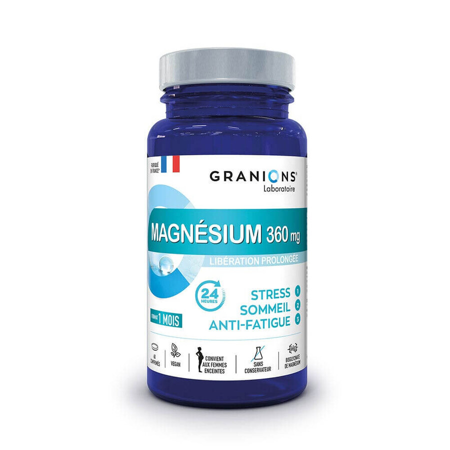 Granions Magnesium Stress Sleep Tiredness 60 Tablets
