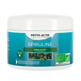 Phyto-Actif Spirulina Bio 500 tabletten 250g