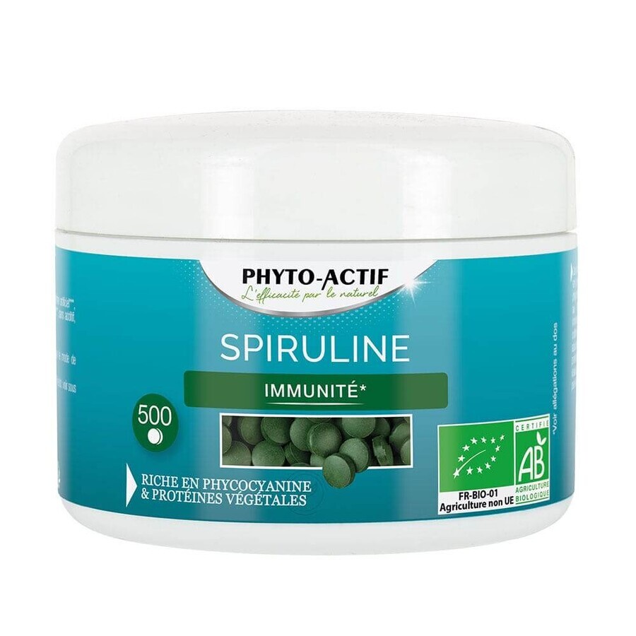 Phyto-Actif Spirulina Bio 500 Tablete 250g