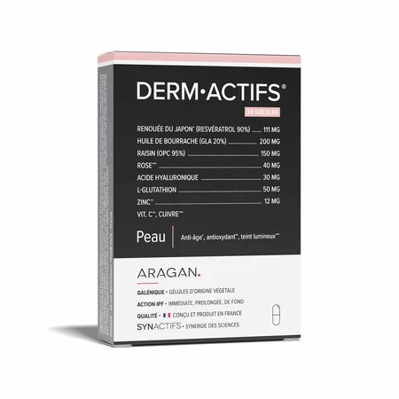 Aragan Synactifs DermActifs Huid 30 capsules