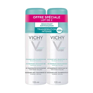 Vichy Deodorant Antiperspirant 48H Spray 2x125ml
