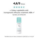 Vichy Deodorant Antitranspirant 48H Spray 2x125ml Vichy Deodorant Antitranspirant 48H Spray 2x125ml