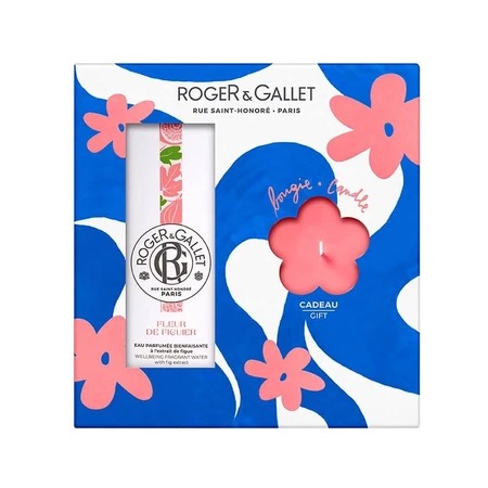 Roger & Gallet Fleur De Figuier Coffret Eau Parfumée Bienfaisante 200g