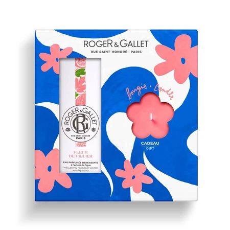 Roger & Gallet Fleur De Figuier Coffret Eau Parfumée Bienfaisante 200g