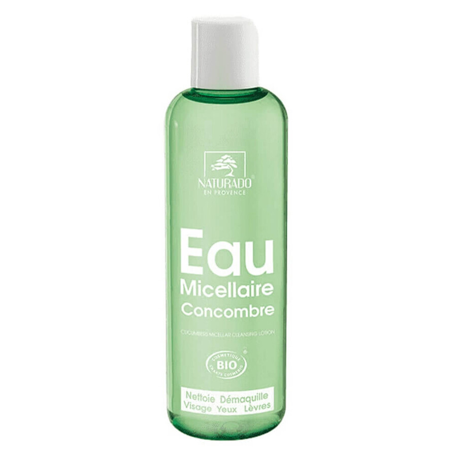 Naturado Bio-Gurken-Micellarwasser Gesicht, Augen, Lippen 200 ml