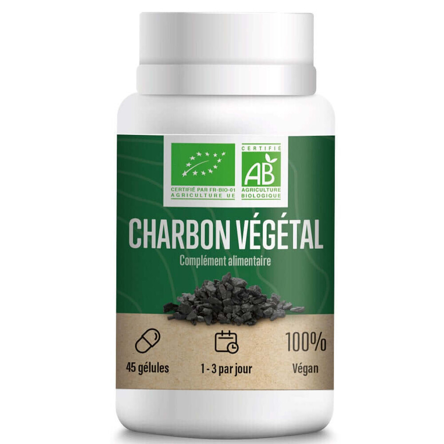 Lero Charbon Végétal 45 gélules