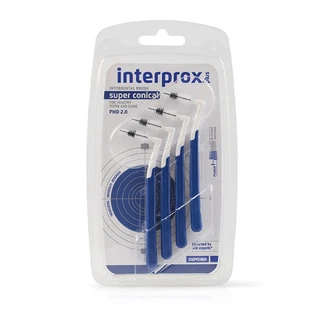 Cepillos interdentales Interprox Super Conical Plus 2,0 mm x6