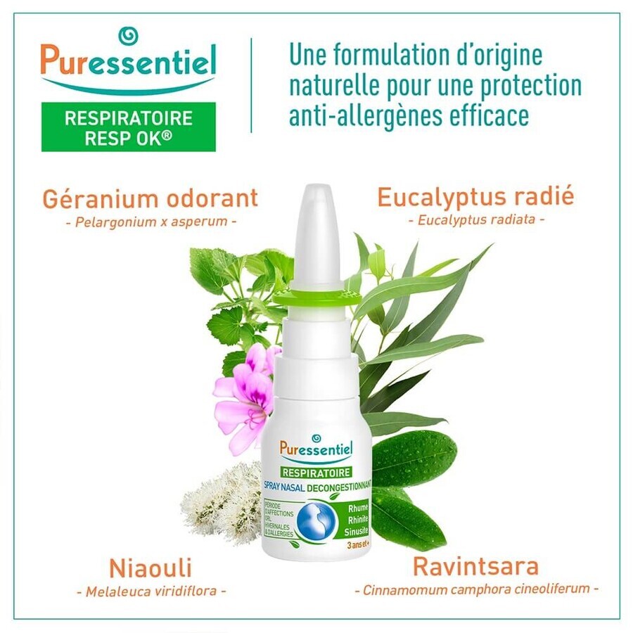 Puressentiel Breathing Hypertonic Nasal Spray 15ml