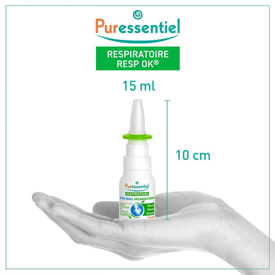 Puressentiel Breathing Hypertonic Nasal Spray 15ml