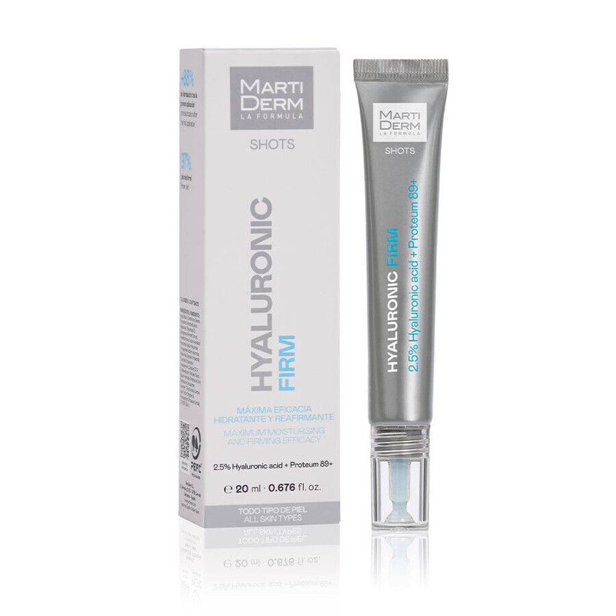 Shop Martiderm Shots Hyaluronic Firming Pour tous les types de skin 20ml Martiderm Shots Hyaluronic Firming Pour tous les types de skin 20ml