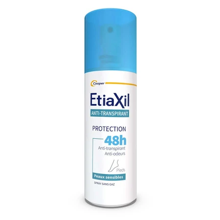 Etiaxil Antitranspirante 48h pies piel sensible 100ml