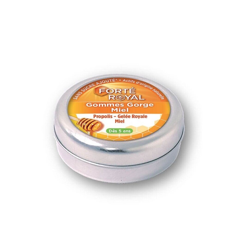 Forté Pharma Forté Royal Gommes Gorge Miel 45g