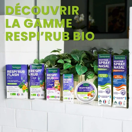 Santarome Organic Respi'rub Nose and Throat Syrup 125 ml