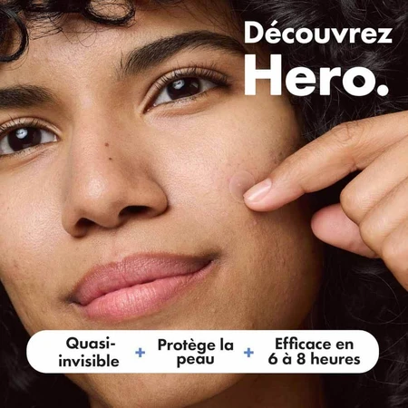 Hero Mighty Patch Tiritas para el Acné Invisibles+ x24