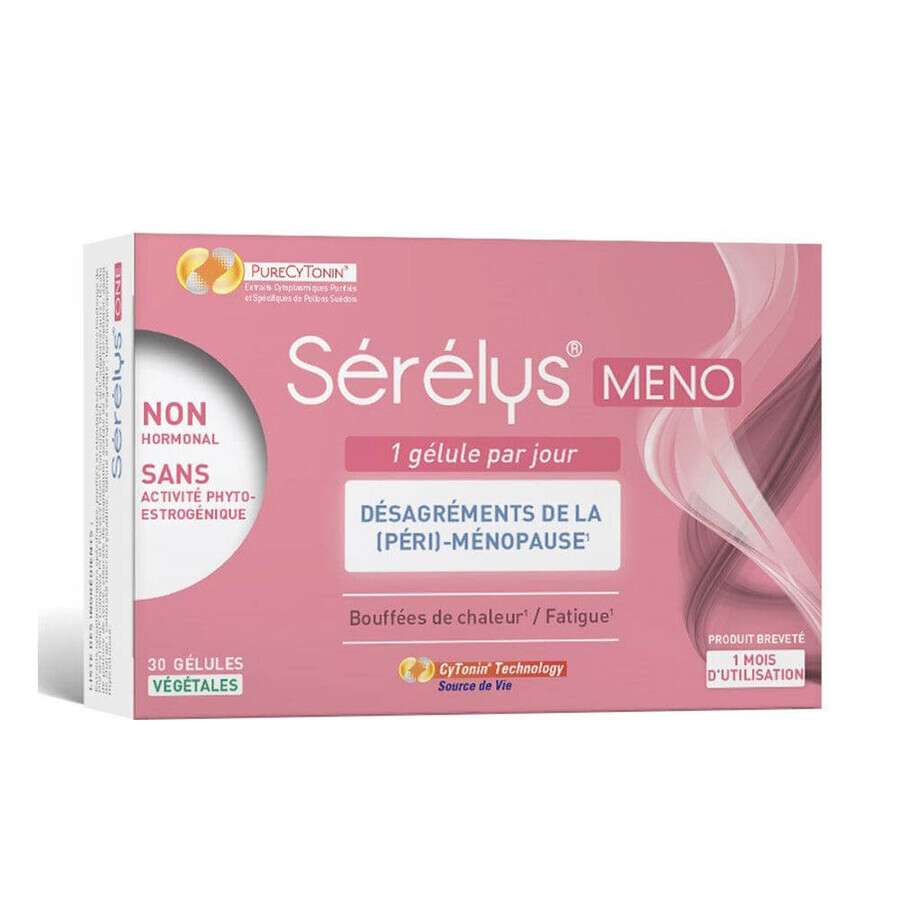 Serelys Pharma Serelys Menopausia 60 Comprimidos Désagréments de la Menopause 30 gélules