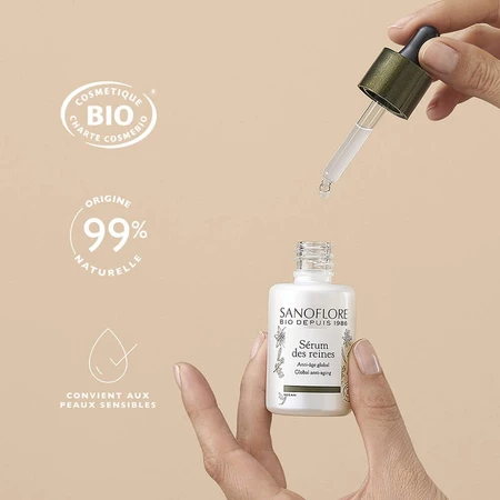 Sanoflore Reines Bio Global Anti-Ageing Serum 30ml