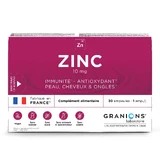 Granions Zinc 10 mg Skin, Hair, Immunity 30 vials
