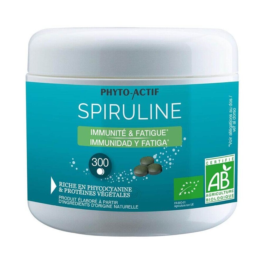 Phyto-Actif Bio Spirulina 300 Tabletten
