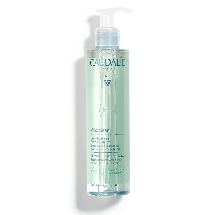 Buy Caudalie Vinoclean Micellar Cleansing Water Face and Eyes 200ml Caudalie Vinoclean Micellar Cleansing Water Face and Eyes 200ml
