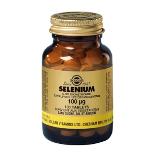 Solgar Sélénium Antioxydant Beauté Stress oxydatif 100 comprimés
